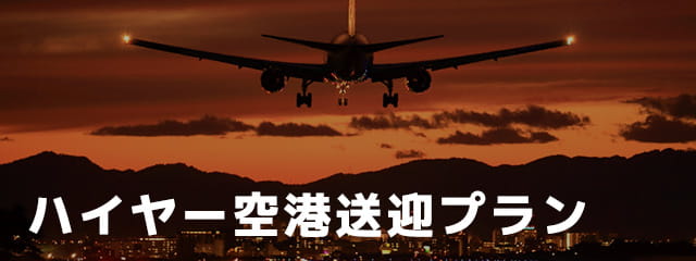 ハイヤー空港送迎プラン