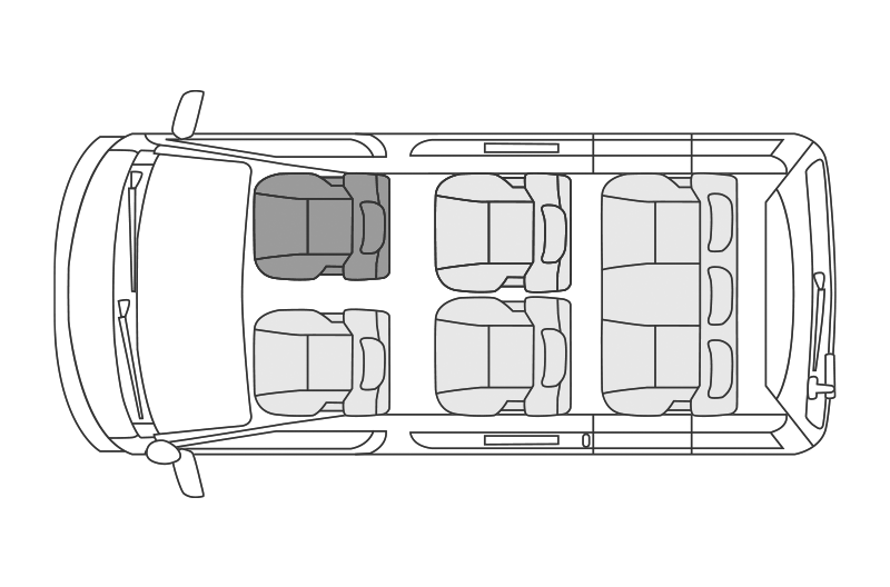 Mercedes-Benz V-Class seat